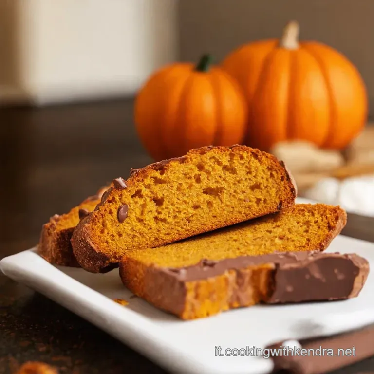 Biscotti Autunnali Alla Zucca E Cioccolato presentation