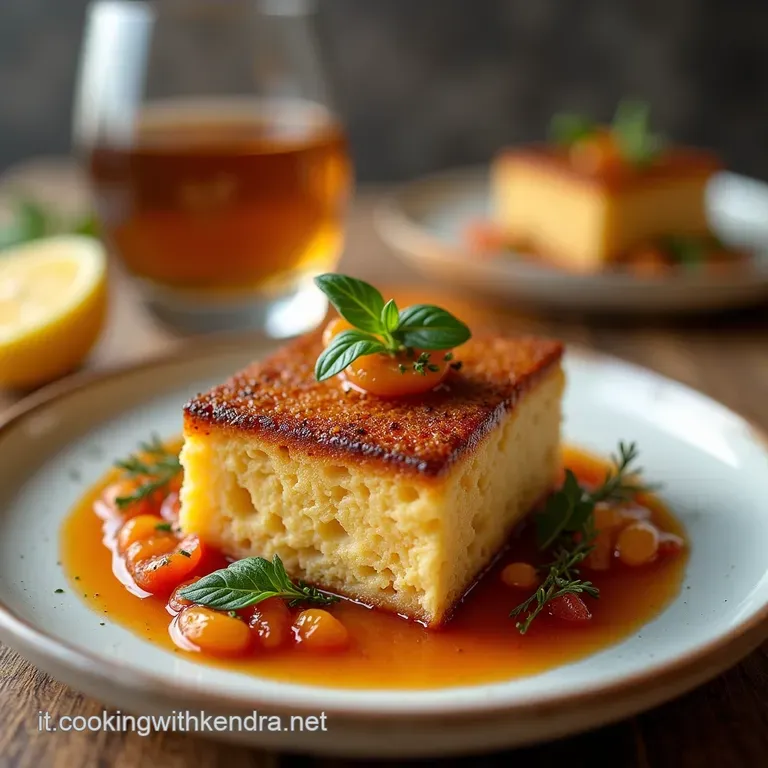 Il Cuore Speziato Bizcocho Soffice con Brillante Glassa al Whisky Invecchiato