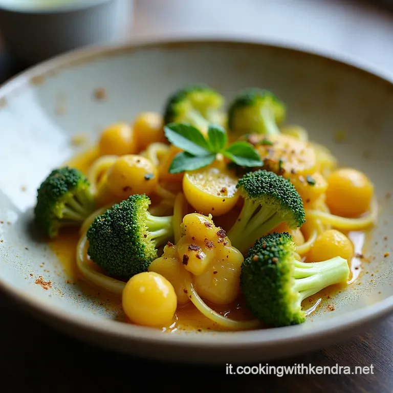 Broccolo Romanesco Croccante al Profumo di Limone e Aglio