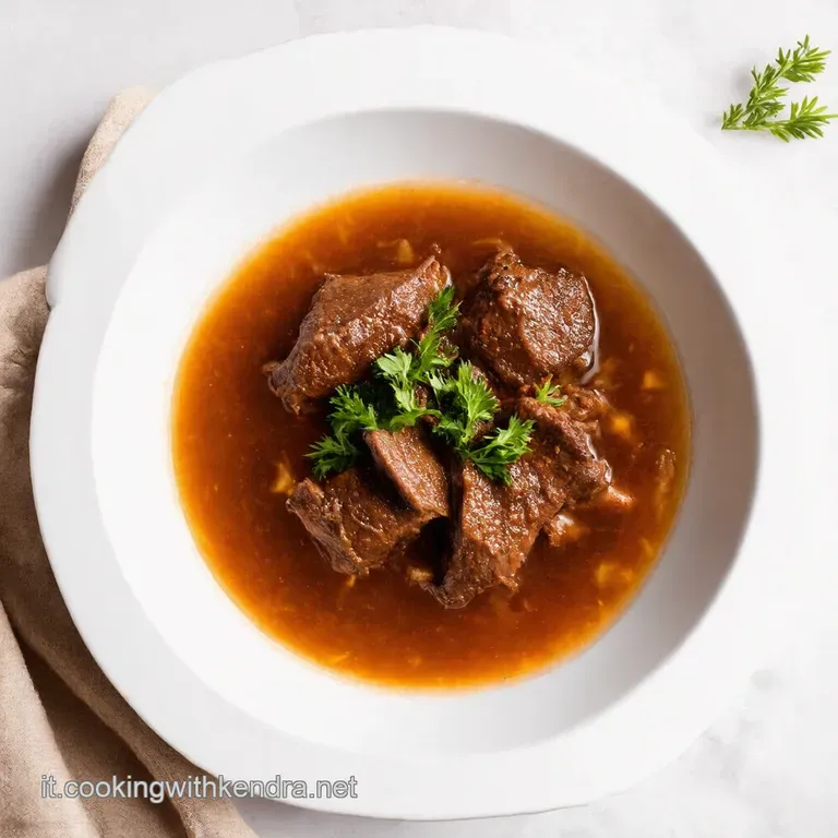 Brodo di Carne della Nonna Il Segreto per una Cucina Autentica