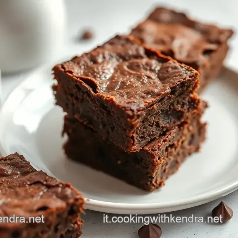 Brownies Al Cioccolato Fondente: Un Classico Intenso