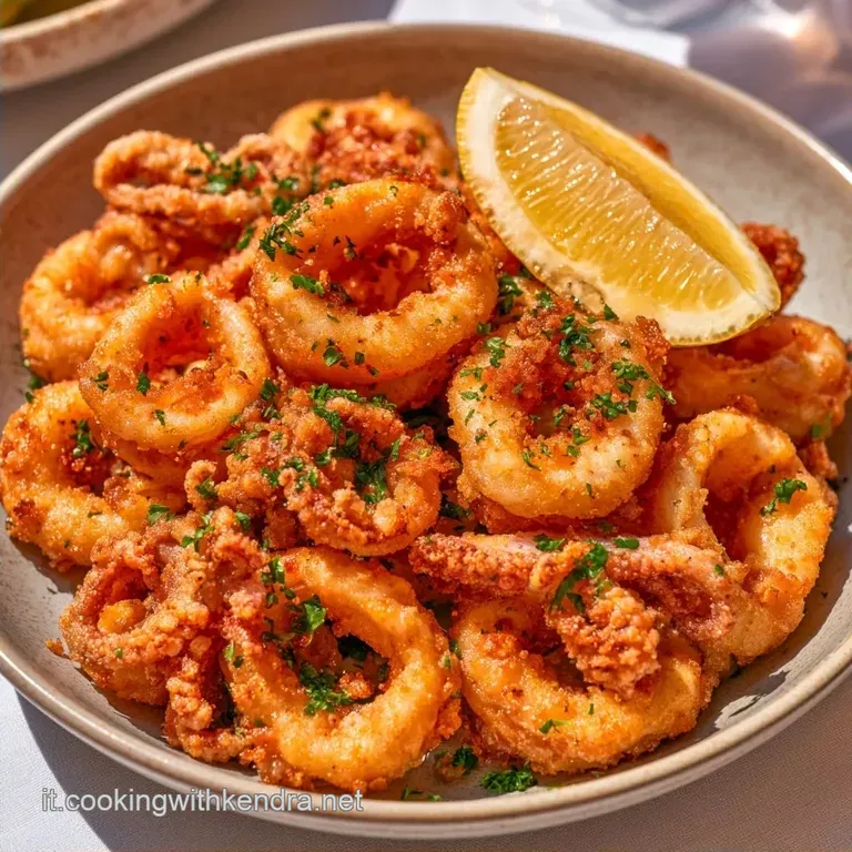 Calamari Croccanti in Friggitrice ad Aria