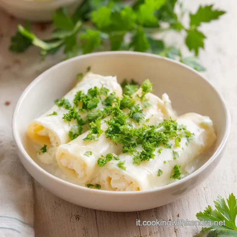 Cannelloni Di Mare: Cremosi e Leggeri