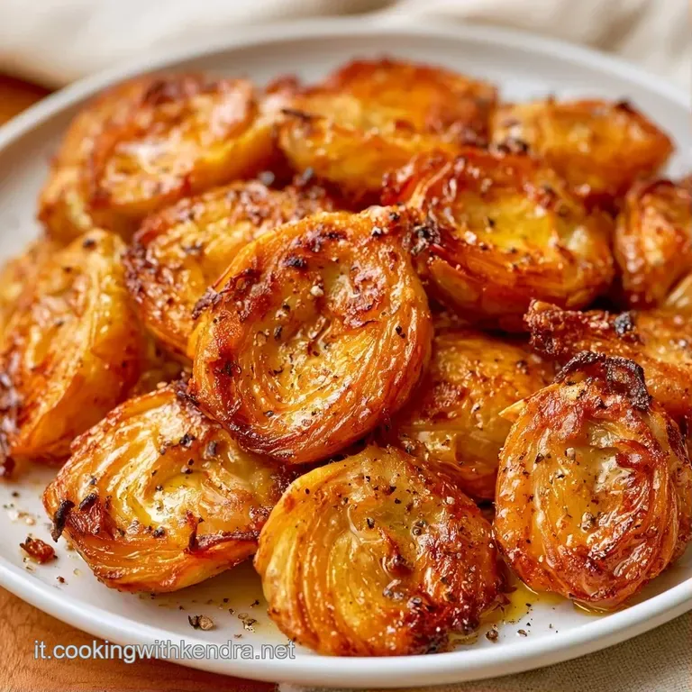Due met&agrave; di carciofo ben rosolate disposte con cura, accompagnate da una fetta di limone giallo e pepe nero macinato.