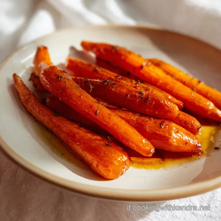 Carote Glassate Al Forno: Agrodolci e Croccanti