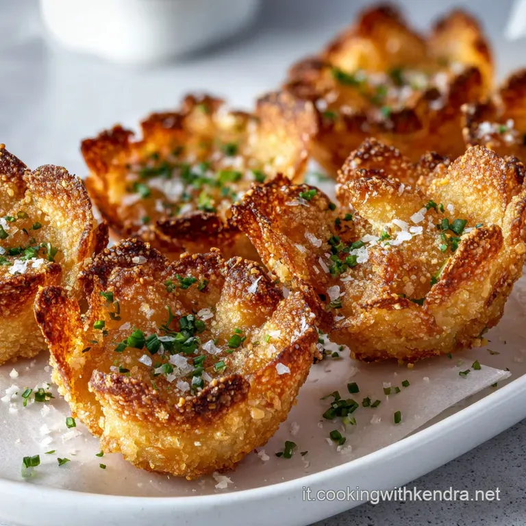 Elegant parmesan baskets on a white plate, overflowing with colorful vegetables. A visually appealing dish, ready to be se...