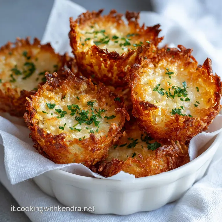 Cestini di Parmigiano Croccanti