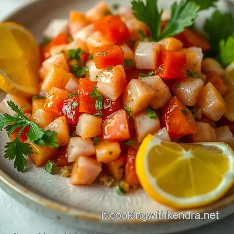 Ceviche Esplosivo presentation