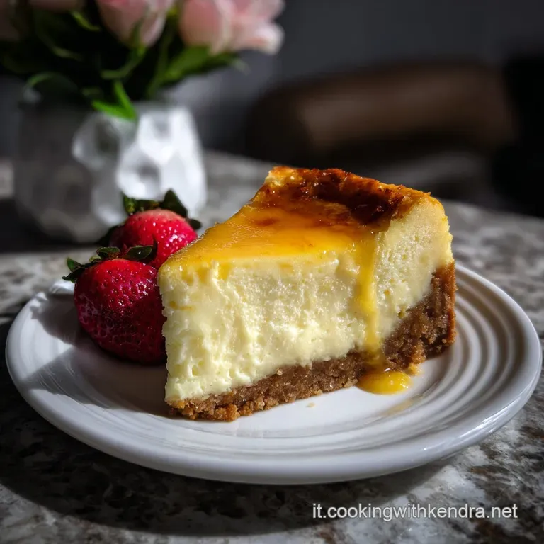 Cheesecake New York Classica: Densit&agrave; Perfetta E Bagno Maria presentation