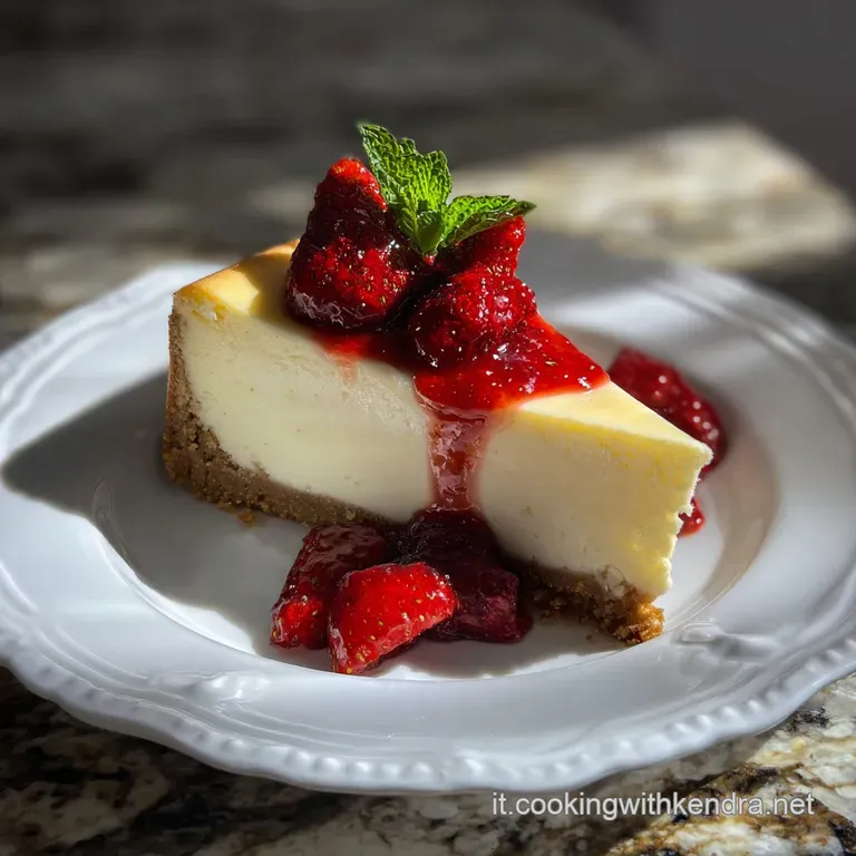 Cheesecake New York Classica: Densit&agrave; Perfetta e Bagno Maria