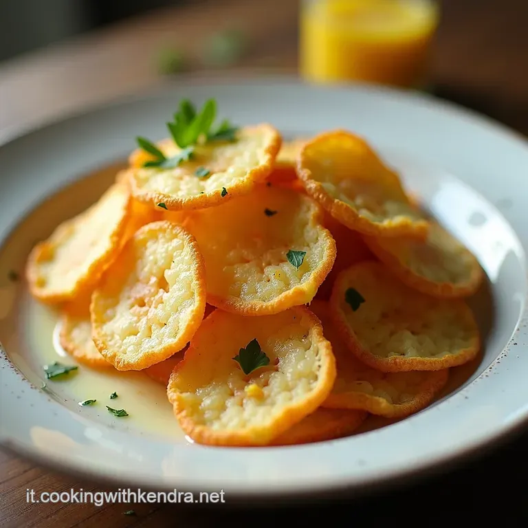 Chips Croccanti di Fiocchi di Latte alla Paprika