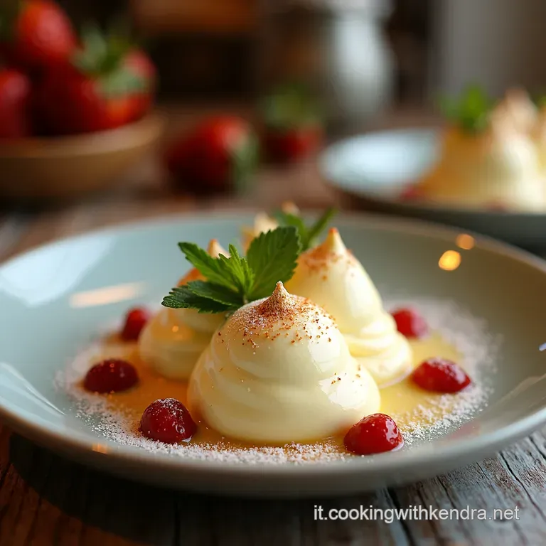 Cloud Nine Perfect French Meringues presentation