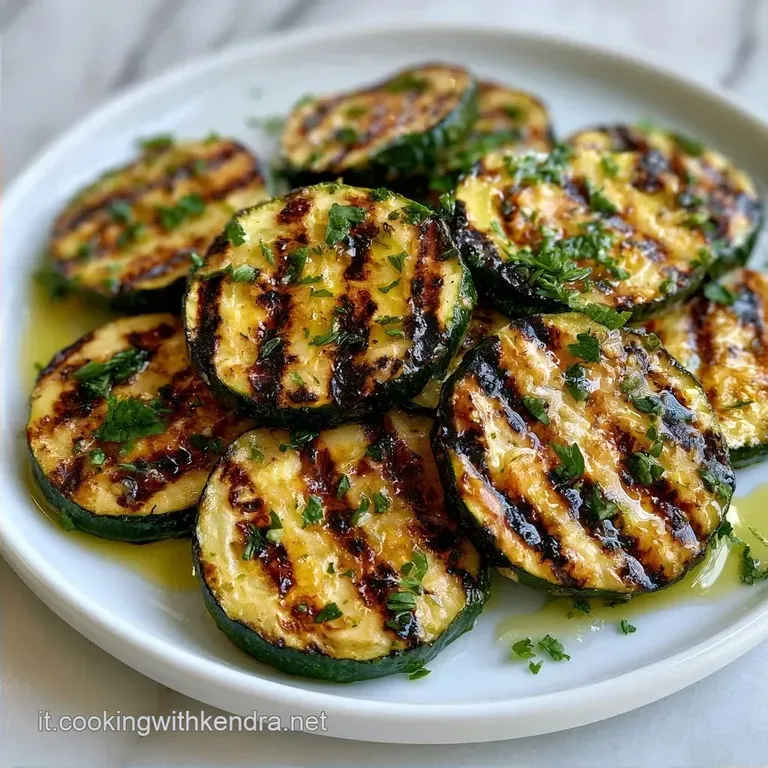 Come Condire le Zucchine Grigliate con Limone e Prezzemolo