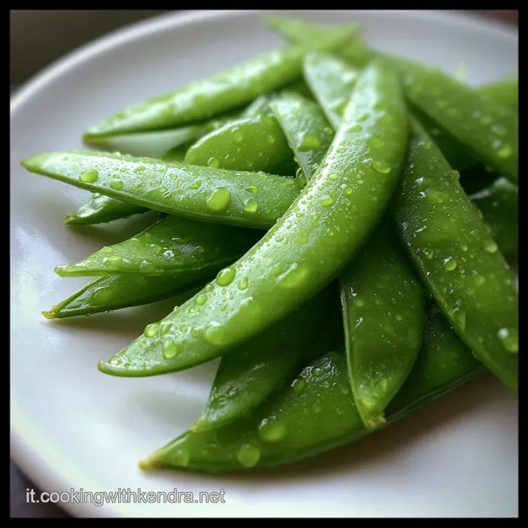 Contorno di Piselli con Pancetta Croccante