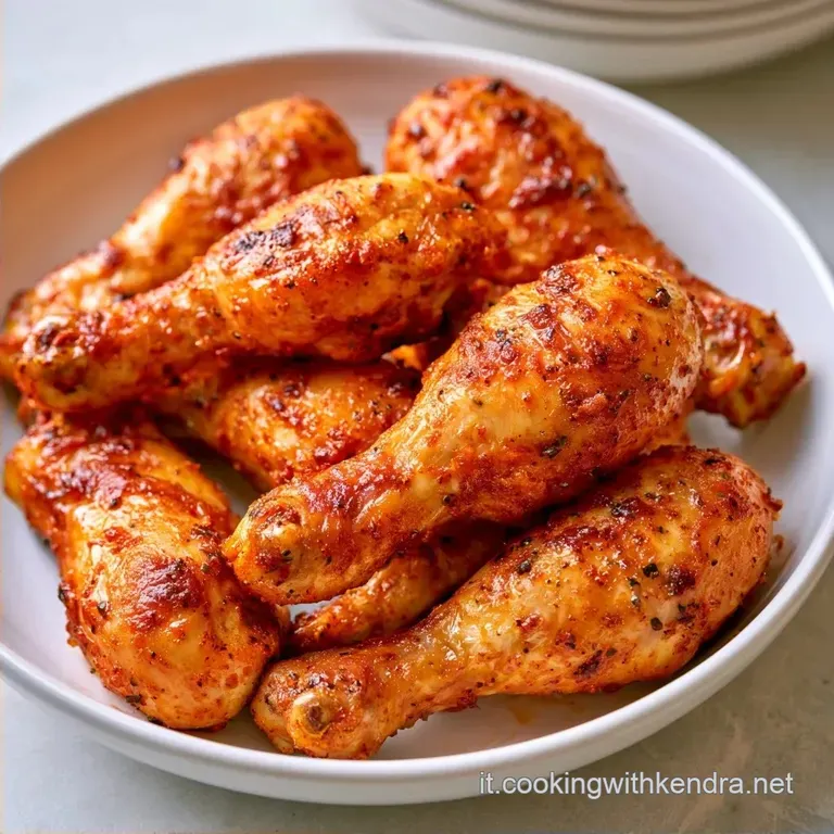 Cosce di Pollo in Friggitrice ad Aria