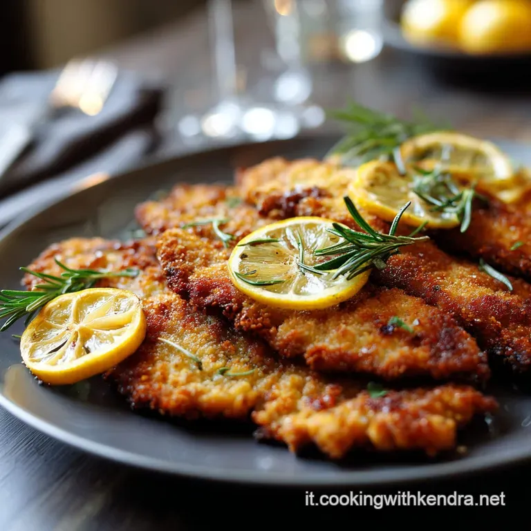 Cotoletta Alla Milanese Originale Croccante Come Vuole La Tradizione presentation