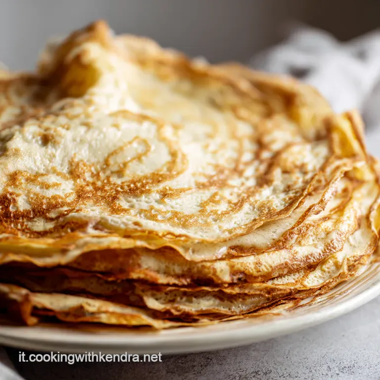 Cr&ecirc;pes Perfette: La Ricetta Classica (E I Miei Trucchetti!) presentation