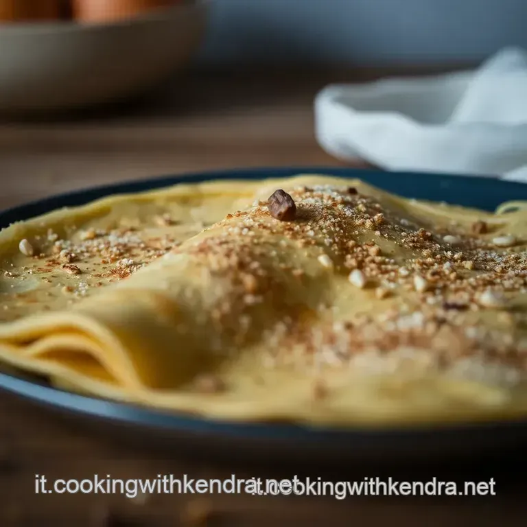 Cr&ecirc;pes Perfette: La Ricetta Della Nonna Con Un Tocco Da Chef presentation