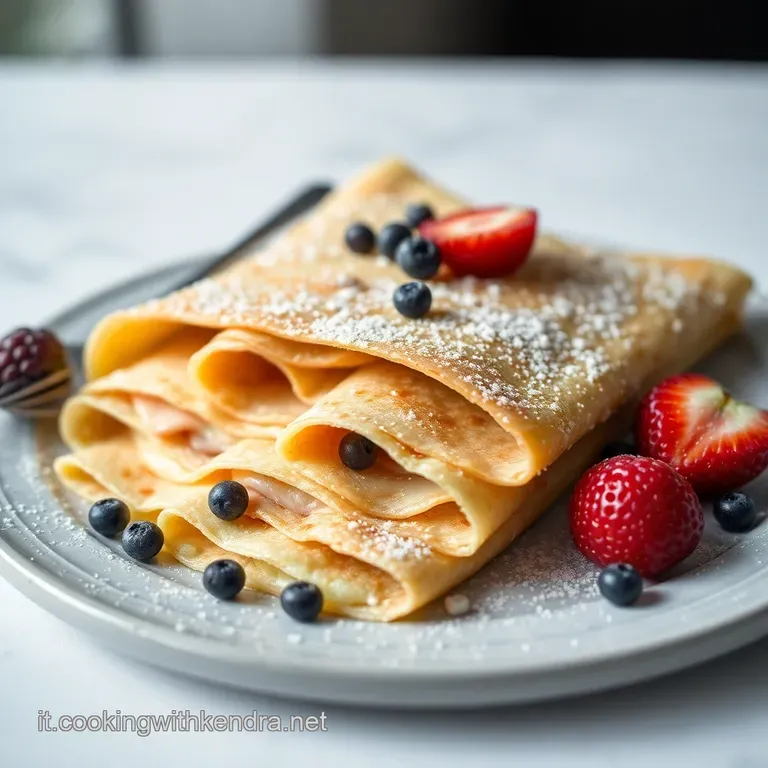 Crepes Perfette: Ricetta Base Facile