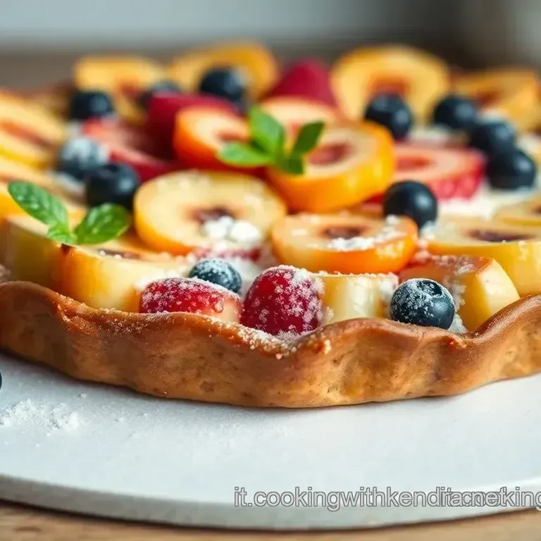 Crostata di Frutta Fresca: Un Arcobaleno di Sapori