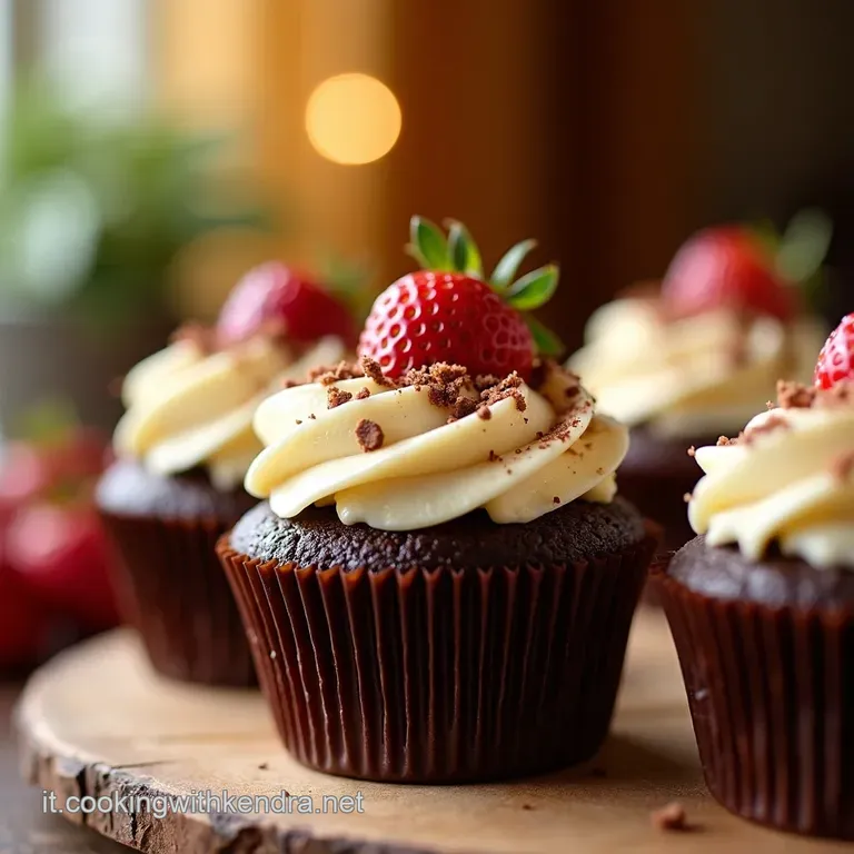 Cupcakes Al Cioccolato Un Tripudio Di Golosit&agrave; presentation