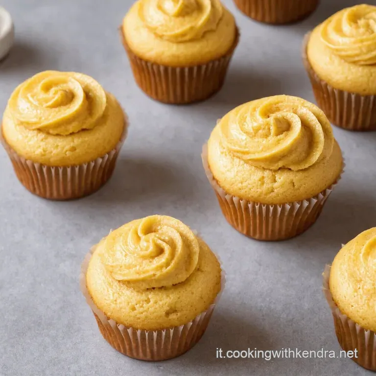 Cupcakes di Vaniglia Soffici come una Nuvola