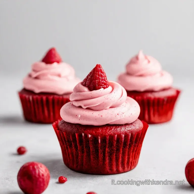 Cupcakes Red Velvet con Crema al Formaggio da Oscar
