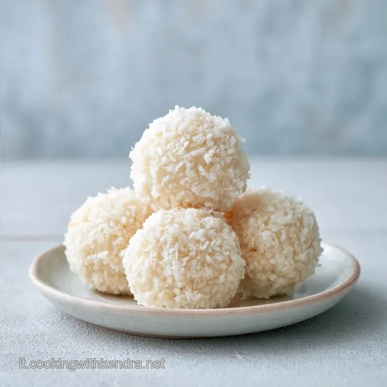 Dolcetti Al Cocco Senza Cottura al Latte Condensato