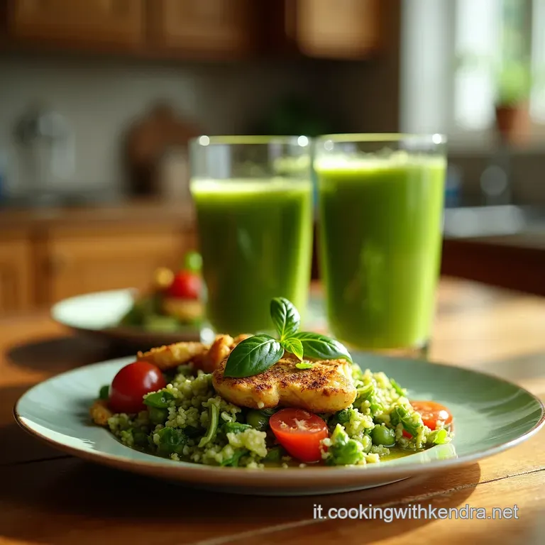 El Mejor Jugo Verde Ricetta Originale presentation