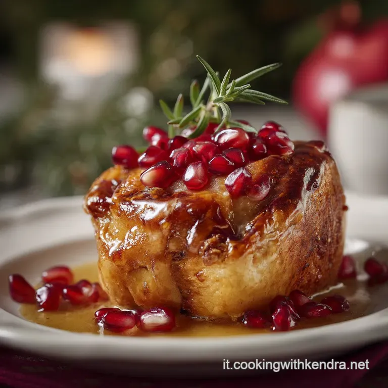 Menu Festivo Di Dicembre: Faraona Sovrana Al Melograno presentation