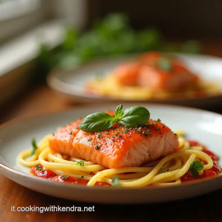 Filetti Di Salmone Alla Mediterranea Un Viaggio Di Sapori Sotto Il Sole presentation
