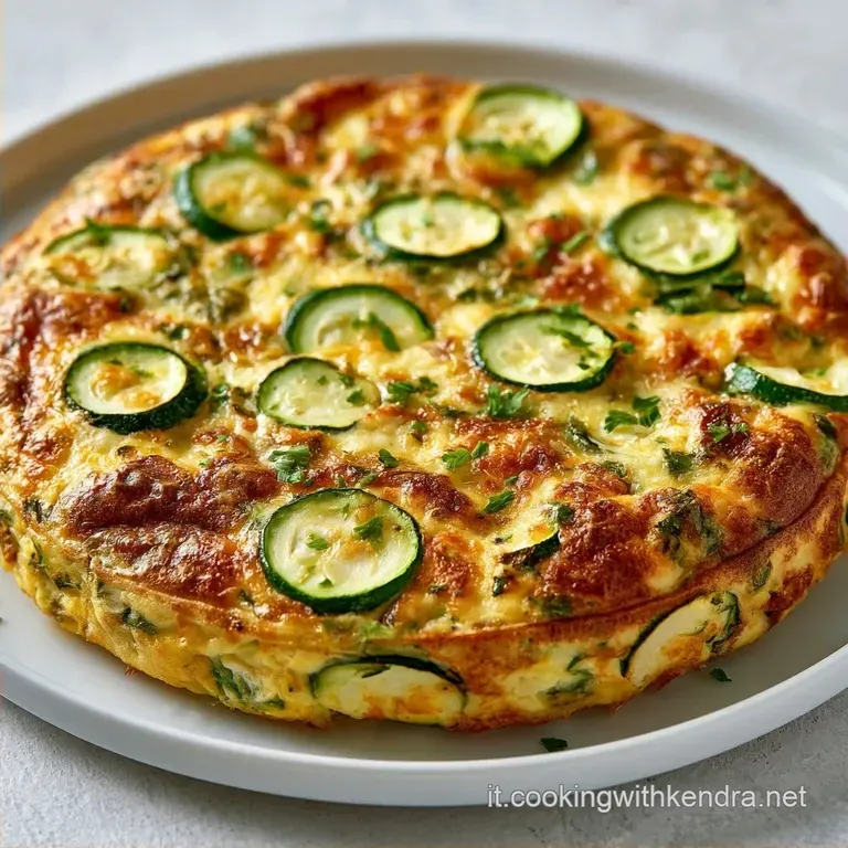 Soffice Frittata con Zucchine