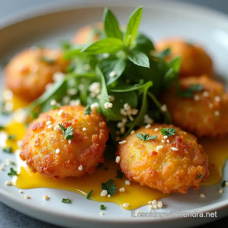 Frittelle di Piselli Fresche alla Menta Un Assaggio di Primavera