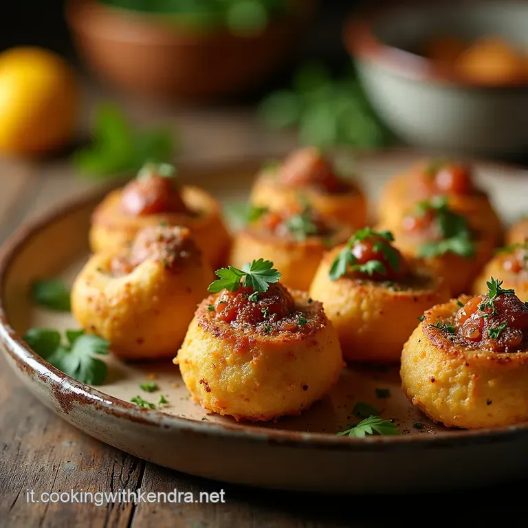Funghi Croccanti Crocch&egrave; Allitaliana Il Segreto Per Un Aperitivo Leggero E Super Croccante in Friggitrice Ad Aria presentation