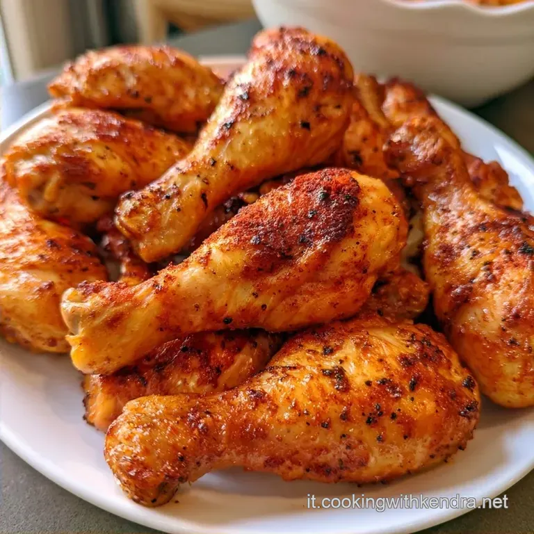 Fusi Di Pollo In Friggitrice Ad Aria