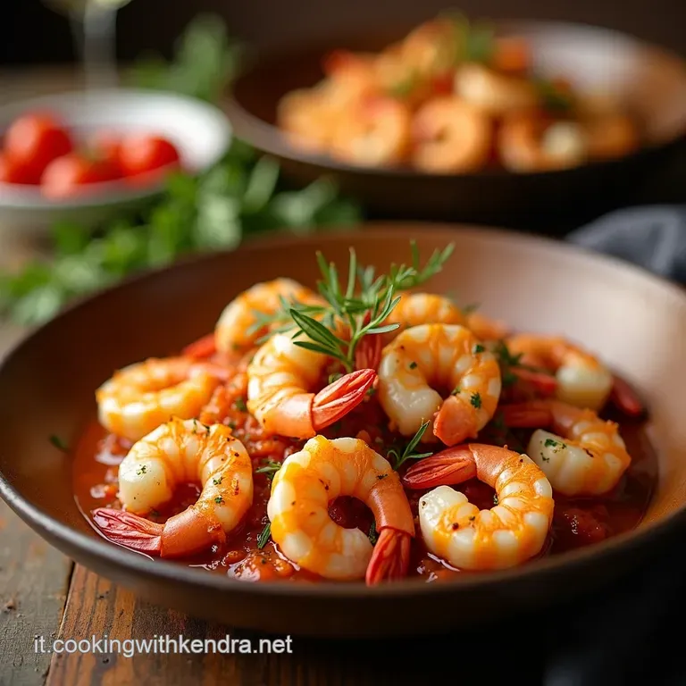 Gamberi Reali Al Forno Marineria Mediterranea Agli Aromi Di Limone Rosmarino E Peperoncino presentation