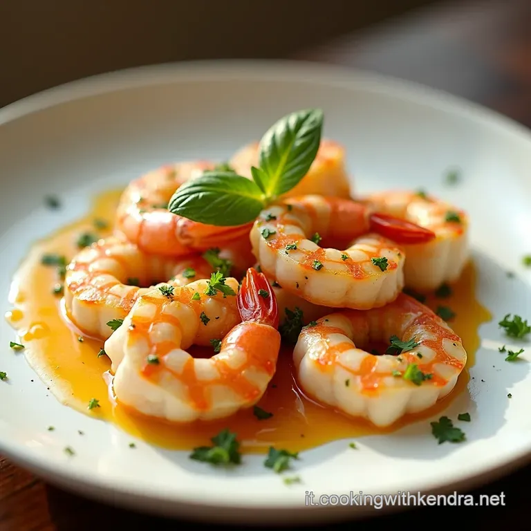 Gamberi al Limone Veloci Freschezza Mediterranea in 20 Minuti