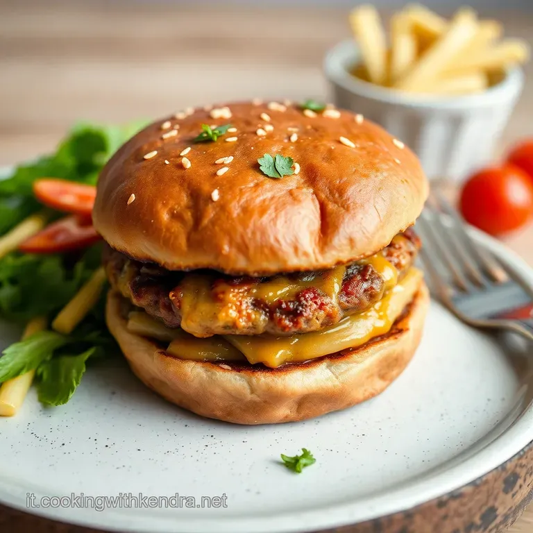 Hamburger di Lenticchie: Un Esplosione di Sapore Salutare
