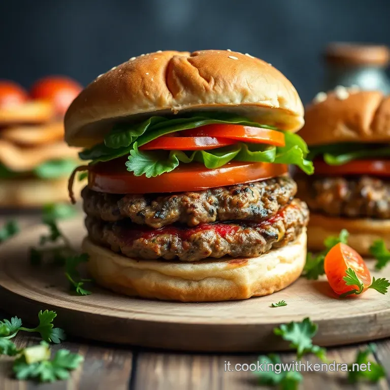 Hamburger Vegetali All italiana: Sapori Del Sole presentation