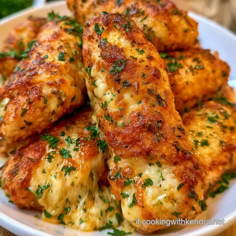 Involtini di carne rosolati disposti con cura su un piatto scuro, con una salsa lucida e contorno di verdure colorate.