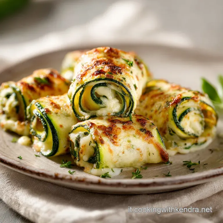 Involtini di Zucchine non Fritti Salva Cena Light