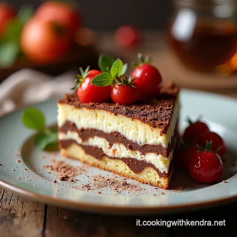 La Torta Di Ricotta E Cioccolato Pi&ugrave; Buona E Cremosa presentation
