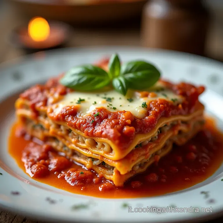 Lasagna Classica Bolognese Gestita presentation