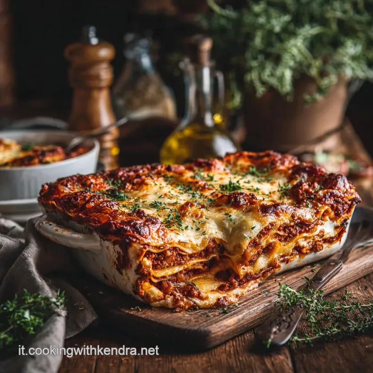 Menu di Natale: La Lasagna Classica al Rag&ugrave; Lento Regina della Festa