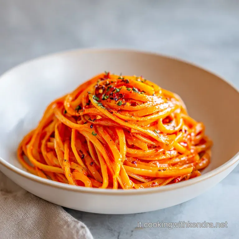 Linguine Crema Peperoni Vellutata