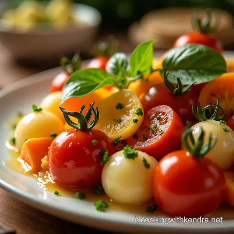 Linsalata Croccante Di Sedano E Carote Con Vinaigrette Al Limone presentation