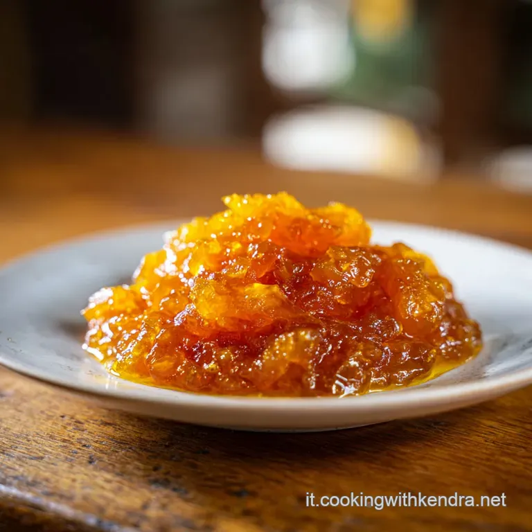 Golden marmalade slathered across toasted bread, bright zest curls, a rustic knife, and sunlight illuminating the scene.