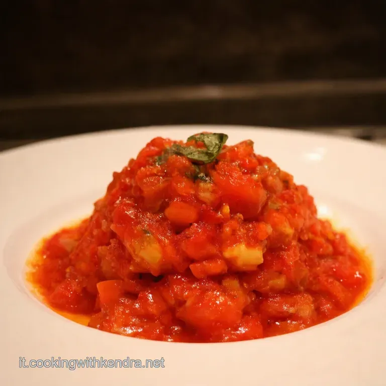 Mermelada Di Pomodori Fatta in Casa presentation