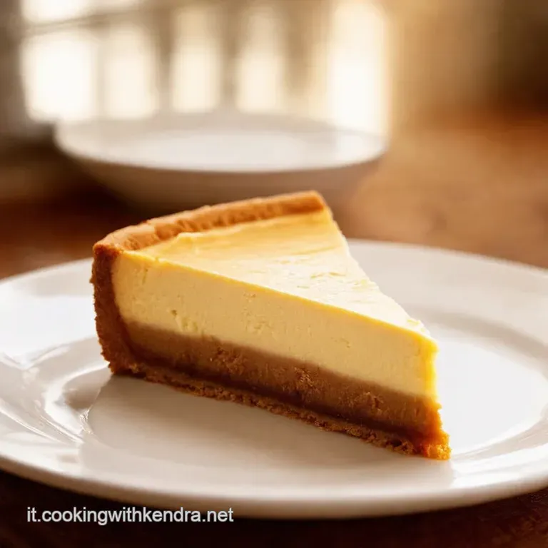 New York Cheesecake Con Marmellata Di Fragole presentation