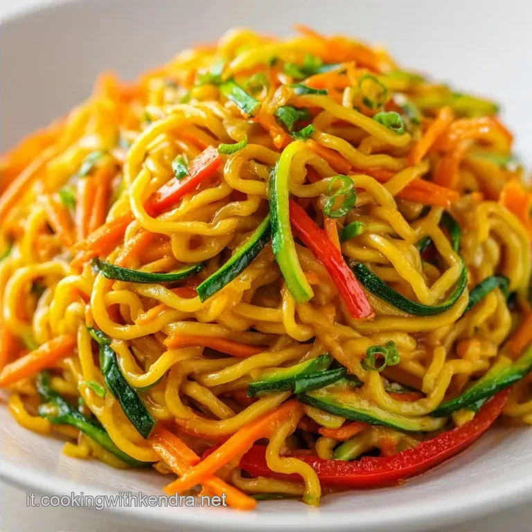 Noodles Saltati con Verdure Croccanti